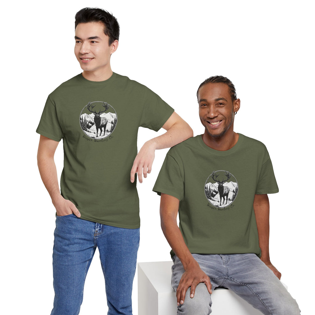 Rustic Wilderness Unisex Heavy Cotton Tee - Nature Lover's Apparel