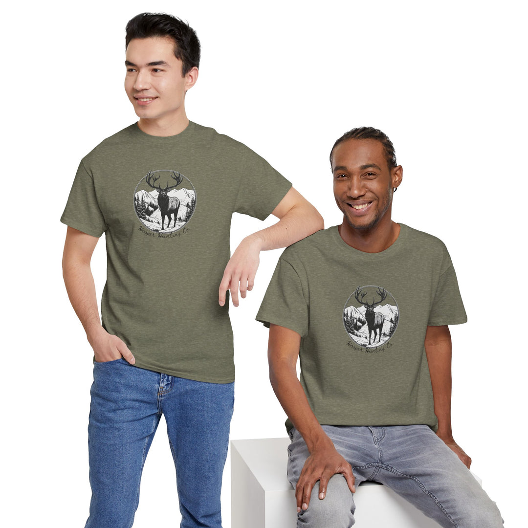 Rustic Wilderness Unisex Heavy Cotton Tee - Nature Lover's Apparel