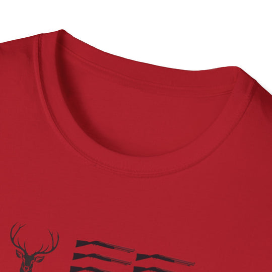 Minimalist Deer Graphic Unisex Softstyle T-Shirt