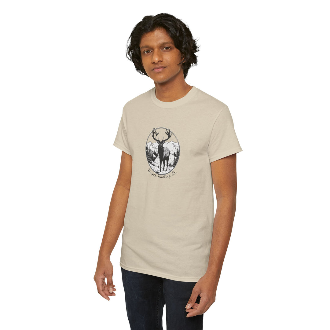 Rustic Wilderness Unisex Heavy Cotton Tee - Nature Lover's Apparel