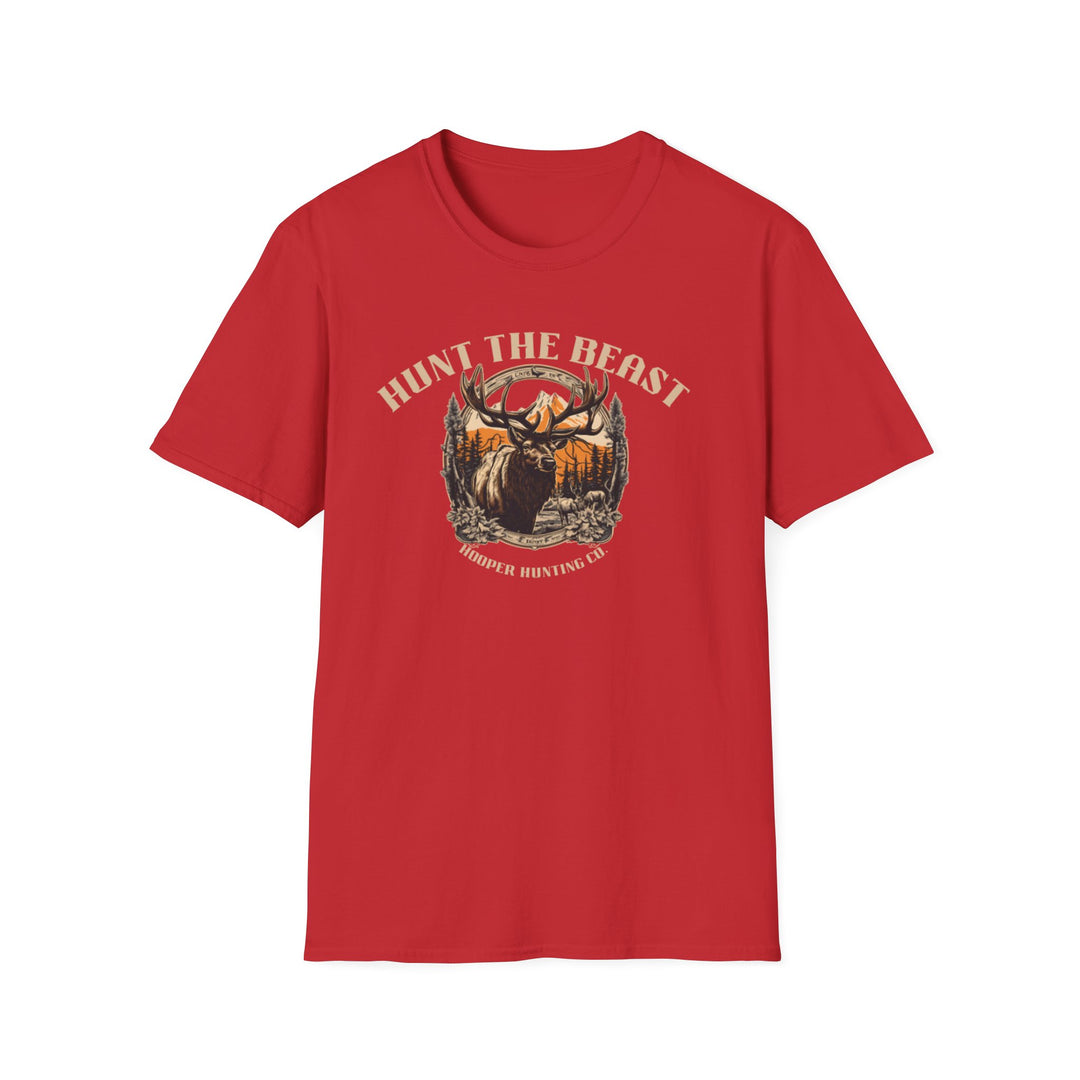 Hunt the Beast Unisex Softstyle T-Shirt for Nature Lovers