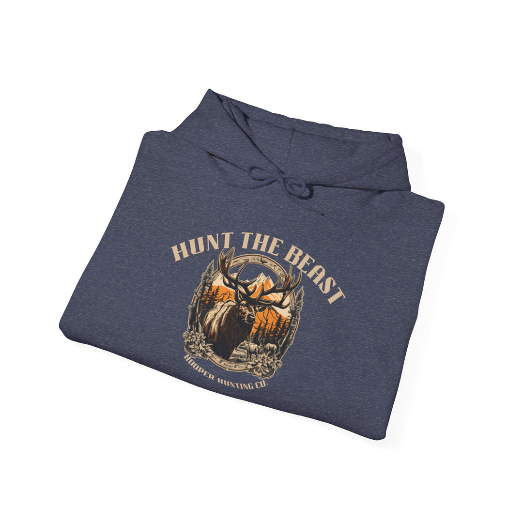 Hunt the Beast Unisex Hoodie - Heavy Blend Sweatshirt for Outdoors Enthusiasts