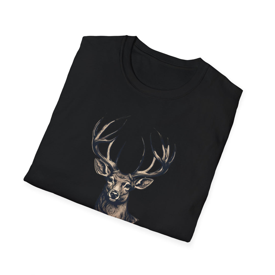 Vintage Deer Graphic Softstyle T-Shirt