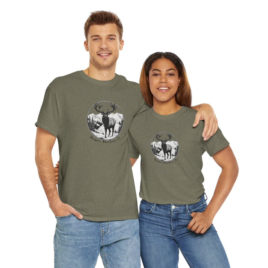 Rustic Wilderness Unisex Heavy Cotton Tee - Nature Lover's Apparel