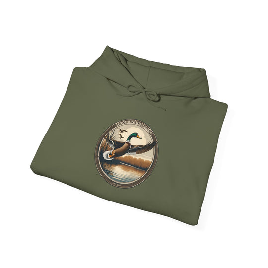 Flying mallard Hooded Sweatshirt - Perfect for Outdoor Enthusiasts