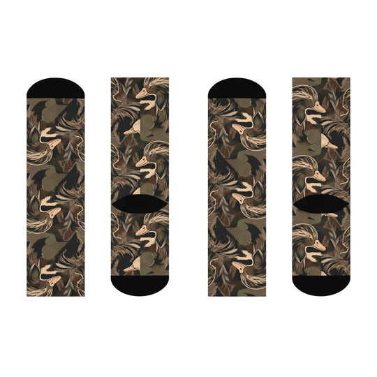 "Duck Camouflage Design" Socks