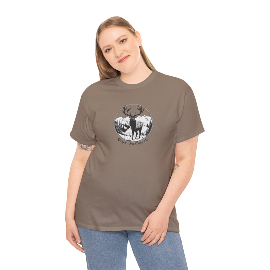 Rustic Wilderness Unisex Heavy Cotton Tee - Nature Lover's Apparel