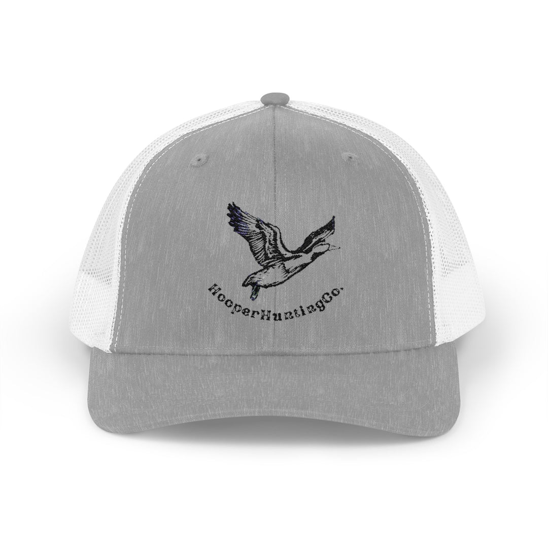 Vintage Style Snapback Trucker Cap with Bird Design - Perfect for Outdoor Adventures