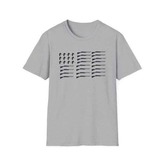 "Duck stars & shotgun stripes" T-shirt