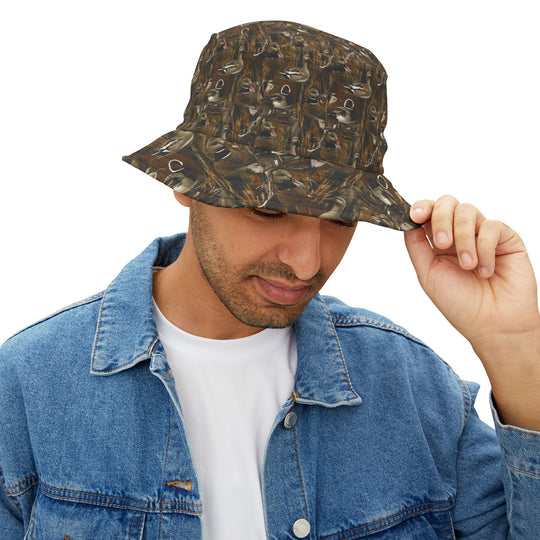 "Duck-oflouge" Bucket Hat