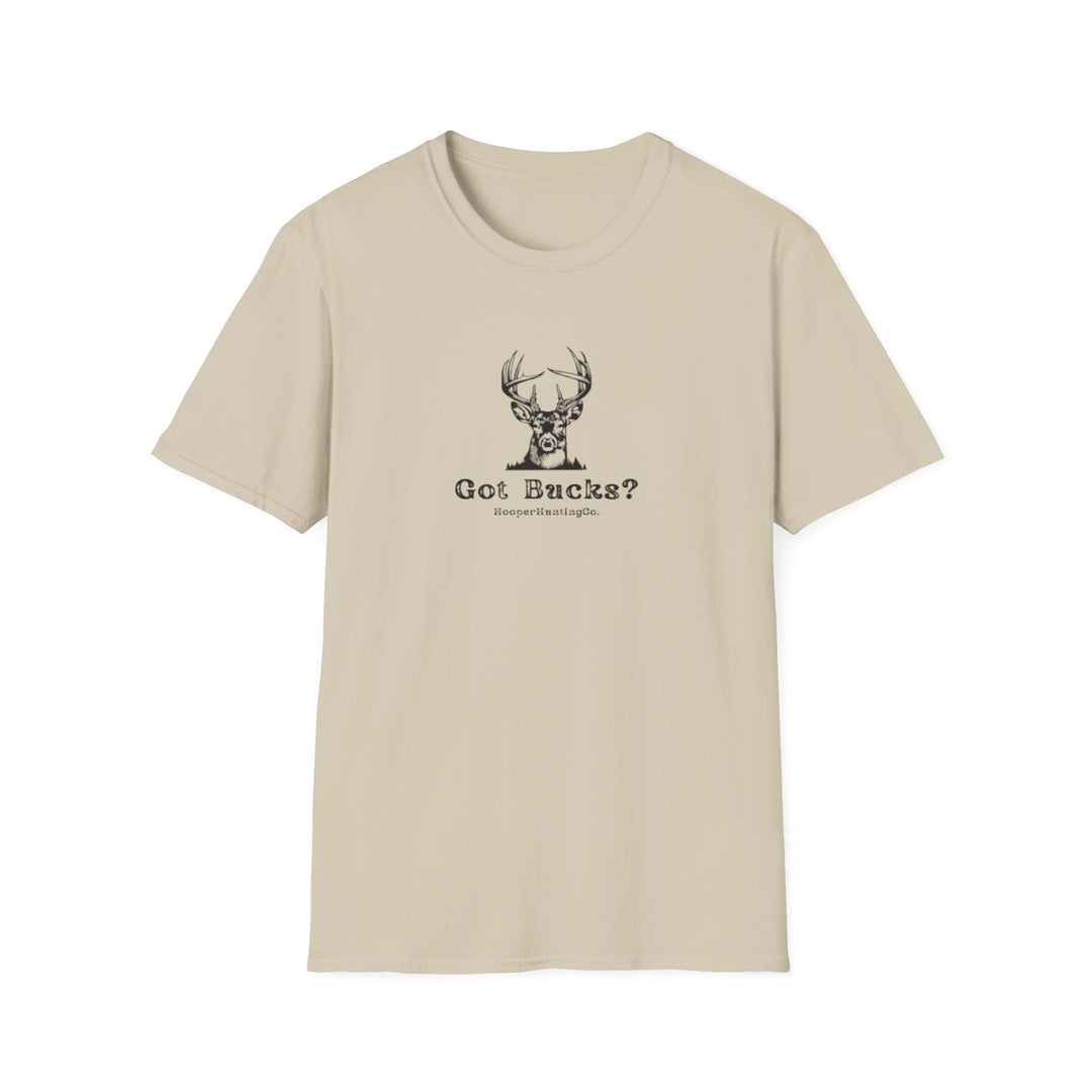 Got Bucks? Unisex Softstyle T-Shirt for Hunting Enthusiasts